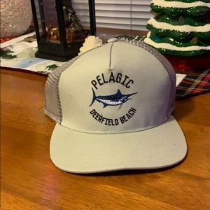 NWT Pelagic Deerfield Targeted Snapback hat!